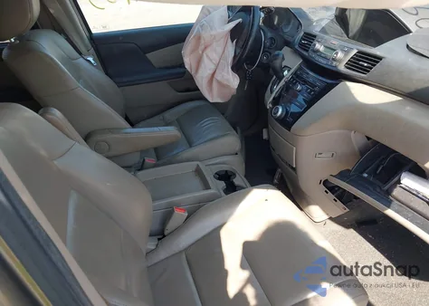 2012 Honda Odyssey Ex-L из США, поврежденный, VIN 5FNRL5H67CB123398